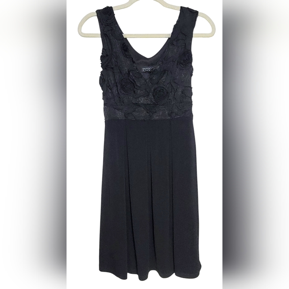 Vintage Y2K En Focus Studio Sleeveless Baby Doll Dress - Medium whimsigoth